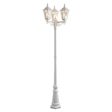 Stolpelampe Gnosjö Konstsmide Firenze 3-arm E27 med Stolpe