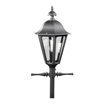 Stolpelampe Gnosjö Konstsmide Pallas E27 uten Stolpe