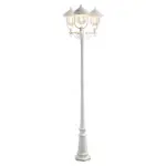 Stolpelampe Gnosjö Konstsmide Parma 3-arm E27 med Stolpe