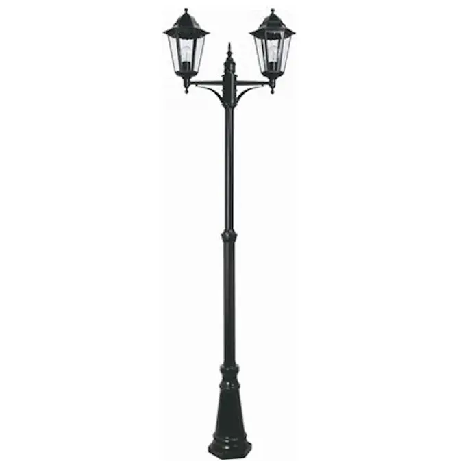 Lyktestolpe Malmbergs Idefjord 2-armet