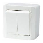 Strømbryter Malmbergs Nova Utenpåliggende Krone