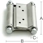 Svingdørhengsel Habo 10