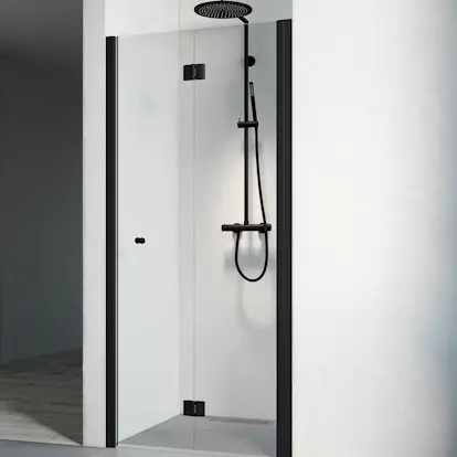 Duschdörr Macro Design Spirit Nisch Vikbar