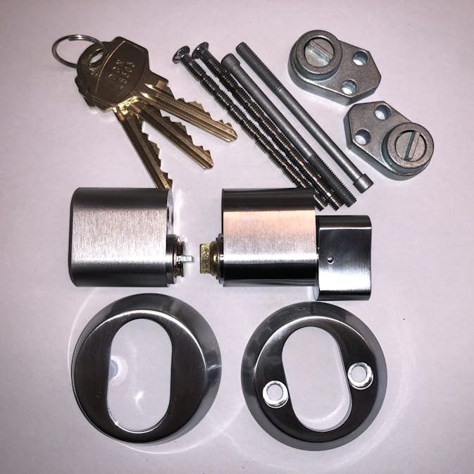 Sylinder Bygg1 for Klassifiserte Dører 62 mm