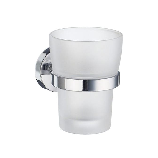 Tannglass Smedbo HK343 Krom/Frostet Glass