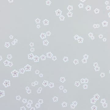 Tapet Mimou Falling Flowers Grey
