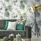 Tapet Wallfashion Jungle 1050-1 Non Woven, Mönstrad Grön