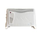 Stråleovn Termo STEEL 2000 W med Turbovifte