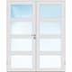 Tofløyet Dør Bygg1 Base 4 Klarglass