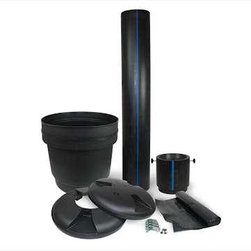 Tilbehørspakke Separett Villa for Ekstern Latrinbeholder