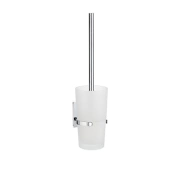 Toalettbørste Smedbo ZK333 Krom/Frostet Glass