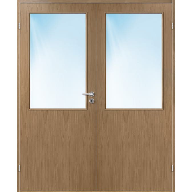 Tofløyet Bygg1 Sans HW Finer Eik Klart Glass