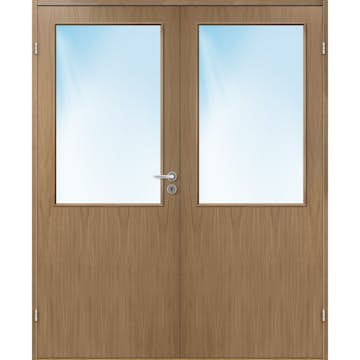 Tofløyet Bygg1 Sans HW Finer Eik Klart Glass