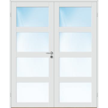 Tofløyet Dør Bygg1 Base 4 Klarglass