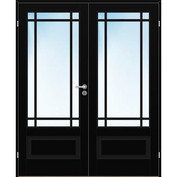 Tofløyet Dør Bygg1 Ida Kompakt FW New York Klarglass