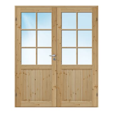 Tofløyet Dør Bygg1 Ihne HW Furu