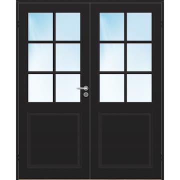 Tofløyet Dør Bygg1 Jonas HW Klarglass