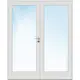 Tofløyet Dør Bygg1 Sletten FW Klarglass med Karmsett