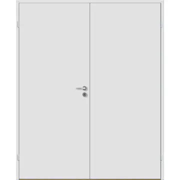 Tofløyet Dør Bygg1 Sletten Kompakt med Karmsett