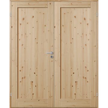 Tofløyet Dør Bygg1 Stil 1 Furu