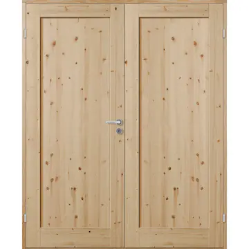 Tofløyet Dør Bygg1 Stil 1 Furu