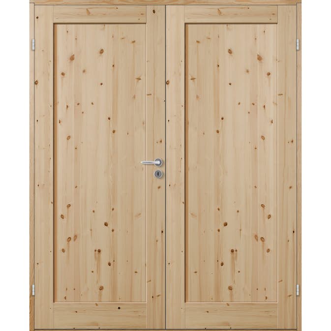 Tofløyet Dør Bygg1 Stil 1 Furu