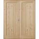 Tofløyet Dør Bygg1 Stil 1 Furu