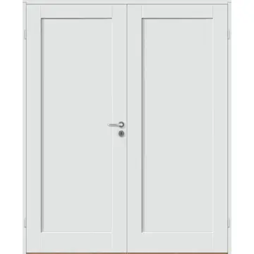 Tofløyet Dør Bygg1 Stil 1 med Karmsett