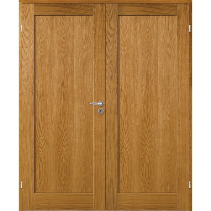 Tofløyet Dør Bygg1 Stil 1 Eik