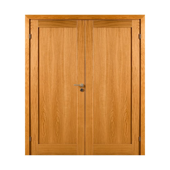 Tofløyet Dør Bygg1 Stil 1 Eik