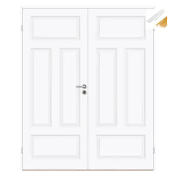 Tofløyet Dør Bygg1 Thomas med Karmsett