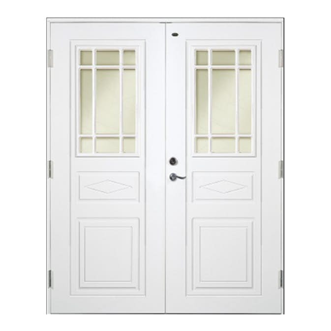 Tofløyet Dør Diplomat Eide Hvit