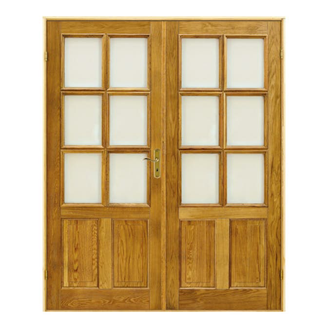 Tofløyet Dør Scanflex Eirin Eik Klarglass