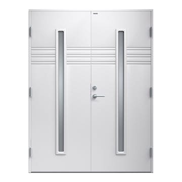 Tofløyet Ytterdør Diplomat Felicia Klart Glass