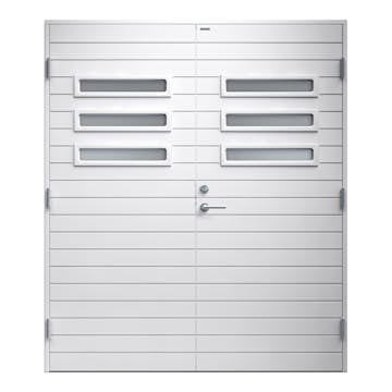 Tofløyet Ytterdør Diplomat Ingela Klart Glass