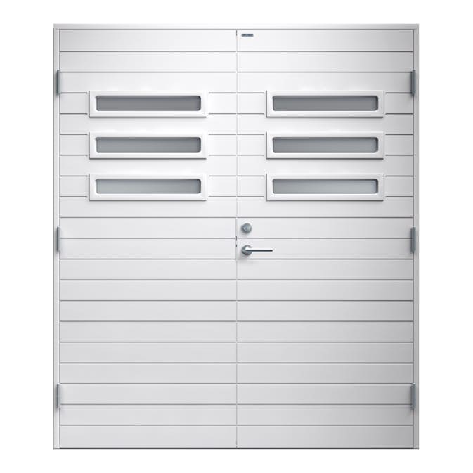 Tofløyet Ytterdør Diplomat Ingela Klart Glass