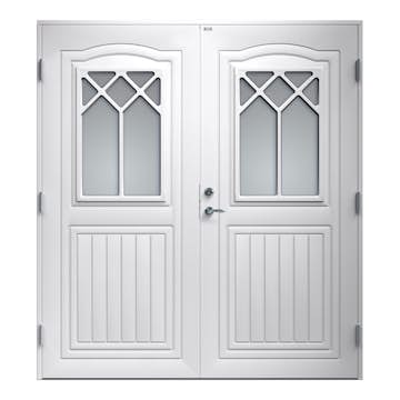 Tofløyet Ytterdør Diplomat Linnea Klart Glass