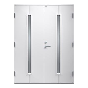 Tofløyet Ytterdør Diplomat Maj Sotet Glass