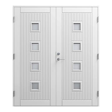 Tofløyet Ytterdør Diplomat Nike Sotet Glass