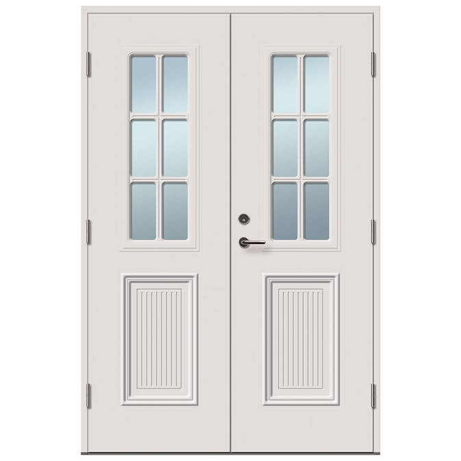 Tofløyet Ytterdør Tundøren Tun 416 Hvit