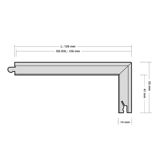 Trappnos Berg  Berg Ek L Lappland Dark Borstad Mattlack Trapp B