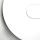 Servant Edge Oval Glasert Stål