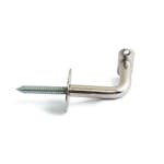 Gelenderholder Habo 86 Förnicklad