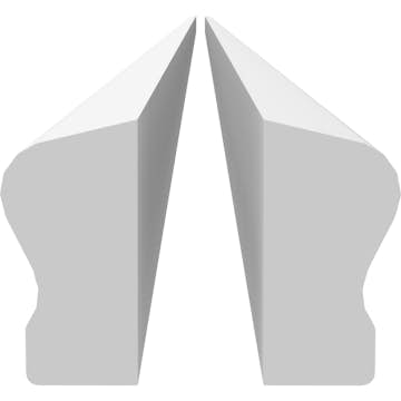 Underlagsbjelke Jabo Profilfrest 2400x22x45 mm