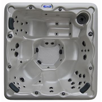 Utespa DenForm 61 Quartz White 49 Jets Spabad för 6 Personer