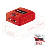 USB Ladeadapter Einhell TE-CP 18 Li Solo
