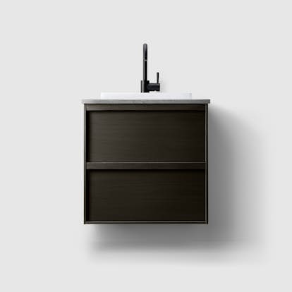 Tvättställsskåp Haven H2/60 med Stenskiva och Handfat