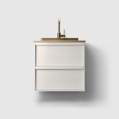 Tvättställsskåp Haven H2/60 med Stenskiva och Handfat