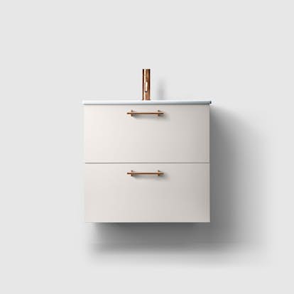 Tvättställsskåp Haven H3/60 Slim med Porslinshandfat