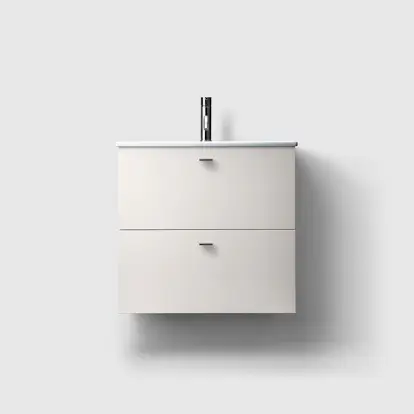 Tvättställsskåp Haven H3/60 Slim med Porslinshandfat